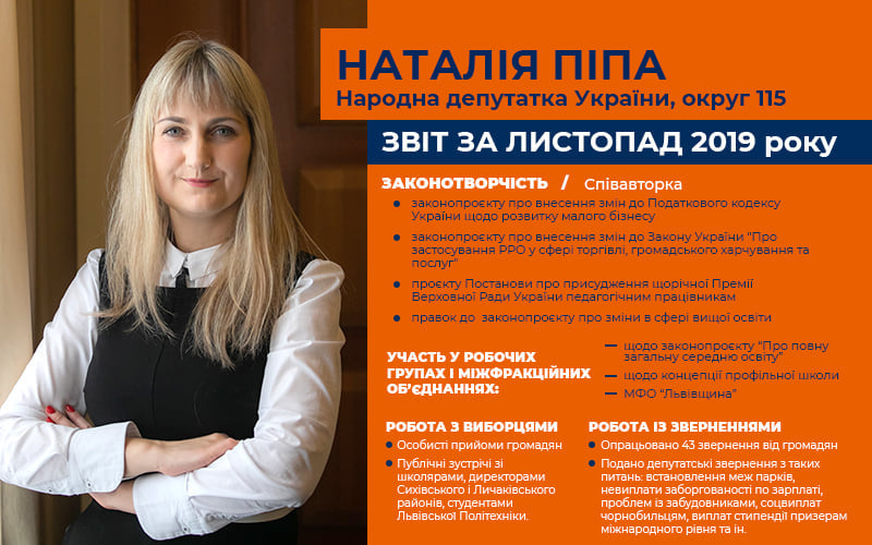 Звіт листопад 2019